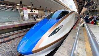 Riding Japan’s Luxurious Bullet Train  l KAGAYAKI First Class Seat 