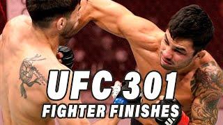 UFC 301 Fighter Knockouts & Submissions!!