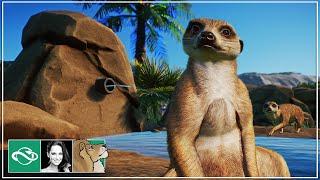 Starting a New African Franchise Zoo! Building a Meerkat Habitat | Planet Zoo Let's Play Ep. 1