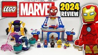 LEGO Marvel Team Spidey Web Spinner Headquarters (10794) - 2024 Set Review
