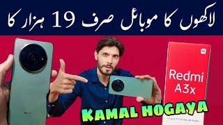 Redmi A3x Unboxing Pakistan ! Best mobile under 20000 .