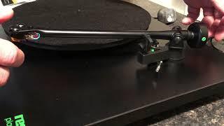 Rega Planar 2 RB250 arm set up