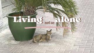 Silent Vlog | Dubai life | come to work with me | Living not so alone diaries