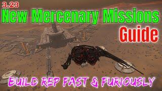 3.23 New Mercenary Mission & Reputation Guide (Hurston) | Gain Reputation Fast & Furiously | 4k