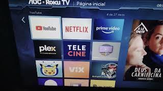 AOC ROKU TV (32) Como Remover e Atualizar Canais