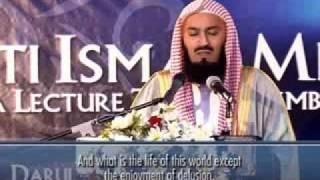 Shiekh Mufthi Ismail Menk   DEATH - Your time is up!  Part 01