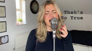 That's So True - Gracie Abrams (Jessica McWeeney Cover)