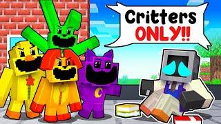 One TeeVee in SMILING CRITTER School in Minecraft!