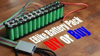 EBike Battery Pack || DIY or Buy || Electric Bike Conversion (Part 2)