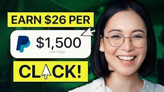 EARN $26 PER CLICK AGAIN & AGAIN | Make Money Online 2024