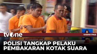 Pelaku Pembakaran Kotak Suara di Jambi Berhasil Ditangkap | Kabar Pagi tvOne