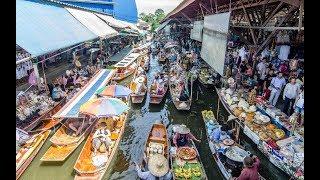 LARGEST FLOATING MARKET IN THAILAND- DAMNOEN SADUAK FLOATING MARKET, THAILAND