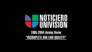 Noticiero Univision 1995-2004 theme (INCOMPLETE)