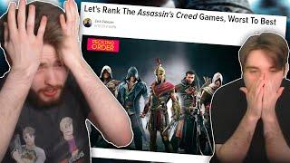 Kotaku's Assassin's Creed Ranking BROKE US