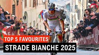 Strade Bianche 2025: Top 5 Favourites - Can Anyone CHALLENGE Tadej Pogačar?