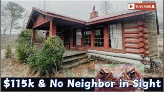 Alabama Log Cabin $115k, No Neighbor. No problem 