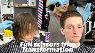 Men’s hair transformations #tutorial #learning #transformation #hair #hairloss #barbershop #cardiff