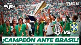 Futbol Retro: ¡México campeón de  Copa Oro ante Brasil! | México 1 - 0 Brasil Copa Oro 2003 | TUDN