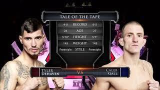 Tyler Dehaven vs Caleb Gall - EXTREMELY BRUTAL 1ST ROUND KNOCKOUT