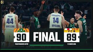 Panathinaikos - Barcelona 90-89 | Euroleague R13 Highlights | 03.12.2024