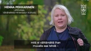 Lähihoitaja Henna Pekkarinen