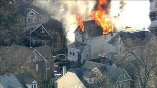 LIVE: 2 officers shot in East Lansdowne, Delaware County; officers surround burning home