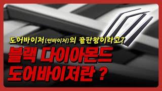 블랙 다이아몬드 도어바이저, 현존 도어바이저의 끝판왕! ( 블랙 다이아몬드 도어바이저, 약칭 BDDV란? )