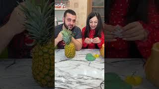 OMG Pumpkin vs pineapple!  #shorts Best video by MoniLina