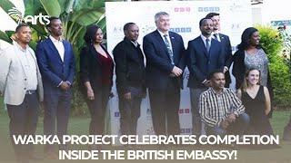 Warka project celebrates completion inside the British embassy!-English News@ArtsTvWorld