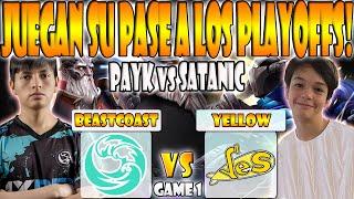 BEASTCOAST VS YELLOW SUBMARINE BO3[GAME 1]LUMPY, MOOZ VS SATANIC-ELITE LEAGUE SEASON 2- DOTA 2 - ESB