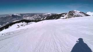 Descente Roche Pallud, Praz de Lys Sommand