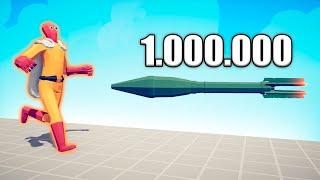 1.000.000 DAMAGE ROCKET LAUNCHER vs UNITS - TABS | Totally Accurate Battle Simulator 2024