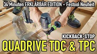 FESTOOL TDC / TPC QUADRIVE 18V Akku-Bohrschrauber - Erklärbär-Edition - Mikes Toolshop