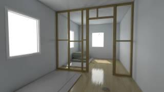 Build a partition wall in less than 30 seconds!