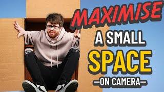 Make AMAZING videos in a small studio! - Tips to maximise space