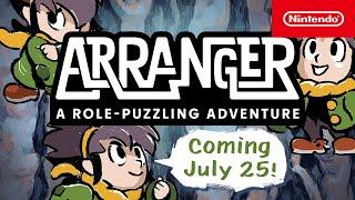 Arranger: A Role-Puzzling Adventure – Release Date Trailer – Nintendo Switch