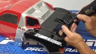 Pro-Line EVO, Flotek SCT Bodies - How to cut out panels