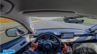2023 HONDA HR-V e:HEV - Autobahn POV Test Drive I 4K