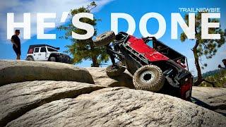 Overlander Meets Rock Crawling | Offroad in Sierra National Forest Near Bald Mountain California