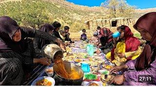 Nomadic life in Iran ||rural lifestyle |village life nomadic woman