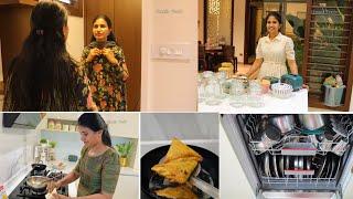 Kitchen Tour எப்போ வரும் !! ..| Random Days| Dishwasher Review | My new dresses| Vennila Veedu Vlogs