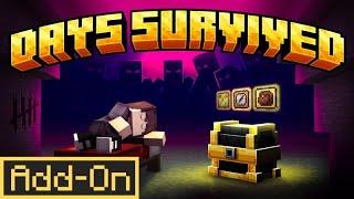 DAYS SURVIVED COUNTER ADDON: Player statistics in game for $1on Minecraft Bedrock Edition
