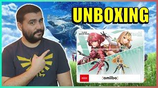 Unboxing Amiibo Pyra & Mythra - Super Smash Bros Ultimate - Xenoblade Chronicles 2