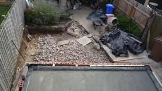 Building my own Kitchen Extension Part 1, Foundations