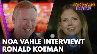 Ronald Koeman over Van Links Naar Rechts: 'Als het nog twee keer moet, dan met heel veel plezier!'