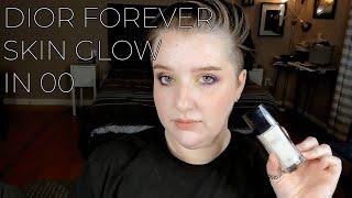 Dior Forever Skin Glow in 00 Quick Demo | over40, pale skin