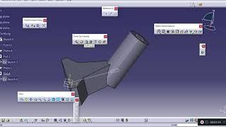 Vacuum cleaner Front Design Using CATIA V5