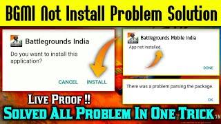 BATTLEGROUND MOBILE INDIA Not Installed Problem Solution | How To Fix BGMI Not Install Problem