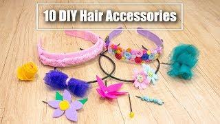 10 DIY hair accessories