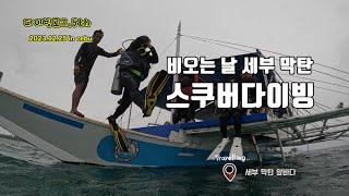 필리핀이박사 다이빙로그 5th_2023.12.25_세부 막탄 다이빙 영상